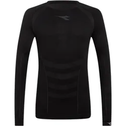 LS T-SHIRT STRATOZERO Herren BLACK XS/S