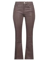 Jeanshose Damen Schokobraun 25 Damen