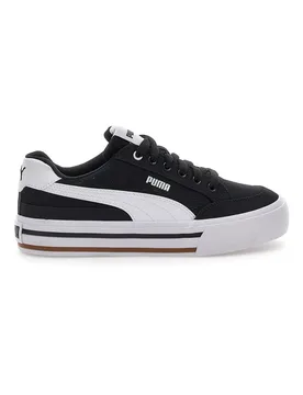Sneakers Nere e Bianche In Tela Court Classic Vulc Fs Jr 38½ - Puma - FashionsVida
