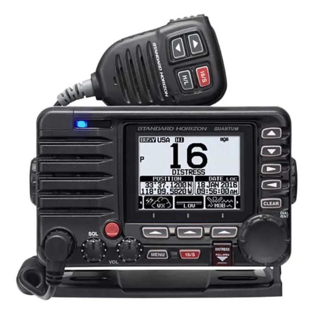 Vhf Dsc Class D Model Gx6000e Ais Receiver Gps Receiver Black One Size unisex - Standard Horizon - FashionsVida