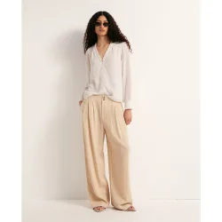 Sfera - Blusa plumeti botones