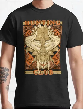 Diablos Monster Hunter World Hunting Club Gift t shirt for gamer 100% cotton Short Sleeve Graphic Clothes All size top S-6XL - Aliexpress - FashionsVida