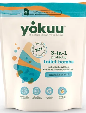 Toilet Bombs - Thyme & Sea Salt - 30 Tablets - Yokuu - FashionsVida