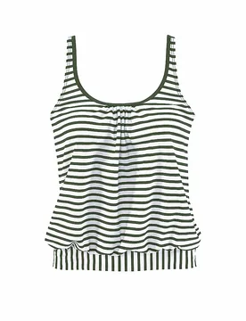 Top de tankini para mujer oliva 38 - Lascana - FashionsVida