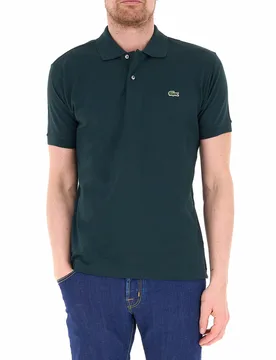 Lacoste Polo in cotone PETROLIO 8 - Lacoste - FashionsVida