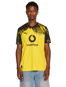 Dortmund Men Jerseys/Replicas - Yellow - Size XS - Poly Jersey - Yellow - Size: Extra Small - Puma - FashionsVida