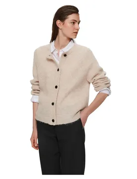 Cardigan Lulu Birch / Detail Melange XS - Selected - FashionsVida