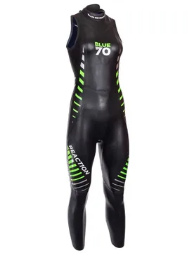 Reaction Sleeveless Neoprene Wetsuit Black MA Men - Blue Seventy - FashionsVida