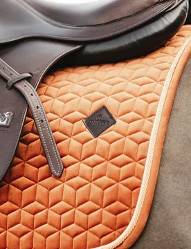 Schabracke VELVET orange DR - Kentucky Horsewear - FashionsVida