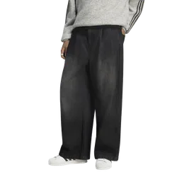 Jeans Mid-rise Wide Leg Herren Hosen - Schwarz - Größe S/M - 32'' - Baumwoll-Jersey Black S/M - 32''