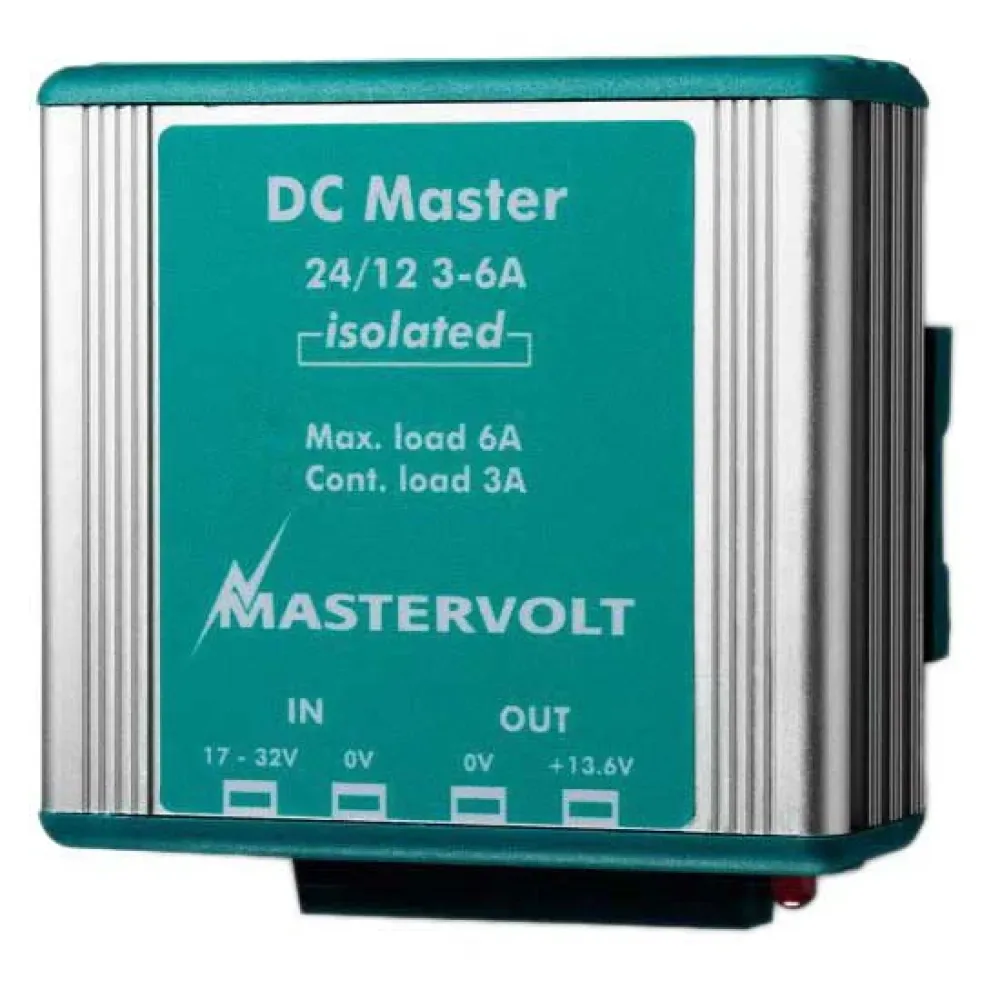 Dc Master 24/12-3a Converter Black One Size unisex - Mastervolt - FashionsVida