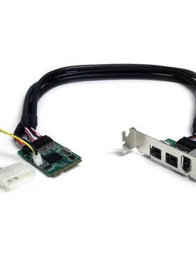 Carte D´extension Pcie Firewire Fw800/fw400 Pci-e Black / Silver One Size unisex - StarTech - FashionsVida