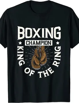 Boxing Boxing Fitness Summer Cotton O-neck Short Sleeve T-shirt - Aliexpress - FashionsVida