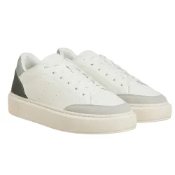 And Mens Aspire Court Trainers (White/vapour/blue/castle Rock) - Size Uk 8
