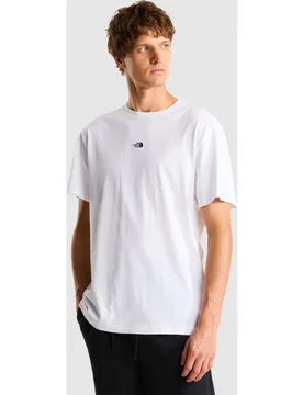 Camiseta holgada con logotipo central para hombre Essential - The North Face - FashionsVida