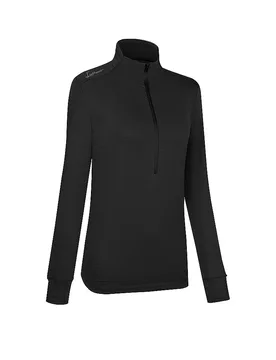 Zipshirt funzionale da donna Nora nero 42 - LaMunt - FashionsVida