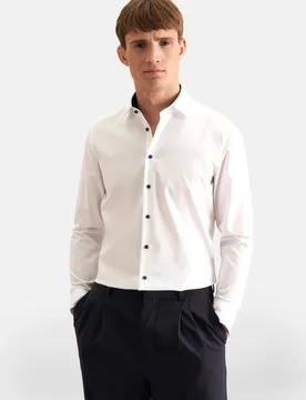 X-Slim Business Hemd Uni Weiß 42 - Seidensticker - FashionsVida