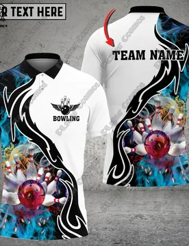 Paw Bowling Smoke Pattern Custom Name 3D POLO Shirt Summer T-Shirt Unisex Gift Indoor Sports Collection - Aliexpress - FashionsVida