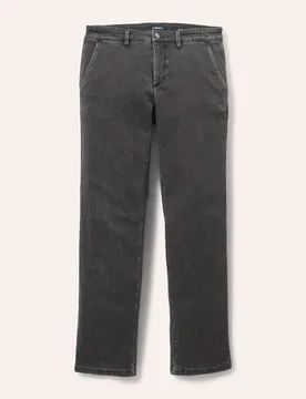 Thermojeans Chino 2.0, Regular Fit#normale Größen#schlanke Größen#untersetzte Größen, Farbe Grau, 60, warmes Baumwollfutter elastisch und bequem - Walbusch - FashionsVida