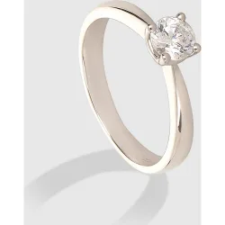 Anillo de oro y diamante solitario Diamonds