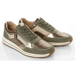 Pagen Sneaker "Anouk" grün-bronze