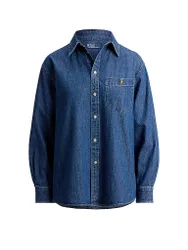 Ralph Lauren Jeansbluse bleu XS