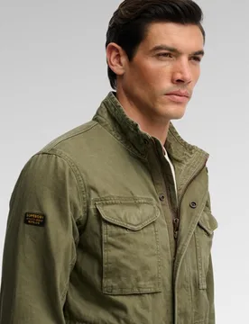 Superdry Herren Military M65 Jacke Green - Größe: XL - 139.99 - FashionsVida