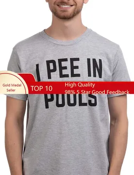 I Pee in Pools | Funny Bachelor Party Phrase Saying Embarassing Humor Joke Funnt T-Shirt for Men - Aliexpress - FashionsVida