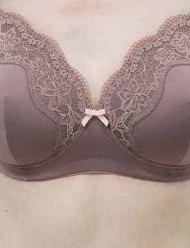 Jasmine Lace Non Wired Post Surgery Bra A-E Praline female - M&S - FashionsVida