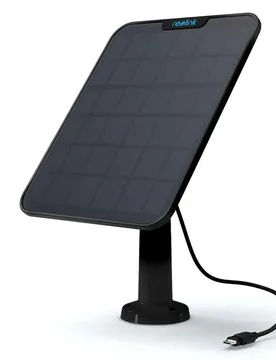 Casolar2 Blk Solar Panel Black One Size unisex - Reolink - FashionsVida