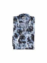 Hemd Body Fit dunkelblau 38 Herren