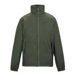 Mens Lyle Iv Waterproof Hooded Jacket (Dark Khaki) - Size 3xl