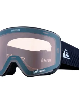 Masque De Ski Switchback Clux Adapt Black Ml Silver/CAT3 - Quiksilver - FashionsVida