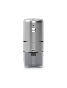 Elektrische Kaffeemühle 18,6cm MILL Edelstahl Acryl silber baby - AdHoc - FashionsVida