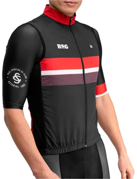 Sc v1 capitn chaleco ciclismo cortavientos Negro (M) - Siroko - FashionsVida
