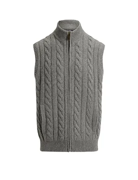 Cardigan gris clair XXL - Ralph Lauren - FashionsVida