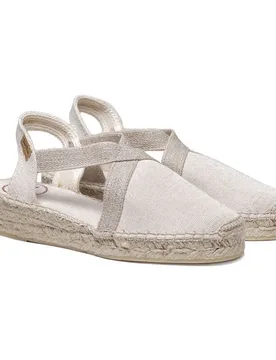 Pons Espadrilles Verdi-v Off White EU 39 - Toni - FashionsVida