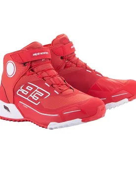 Scarpe Moto MM93 CR-X DRYSTAR Bianco Rosso taglia 13.5 - Alpinestars - FashionsVida