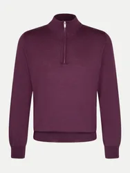 Troyer aus Merinwolle Violett S