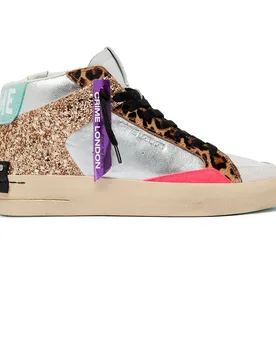 Baskets Sk8 Deluxe Mid White EU 38 - Crime London - FashionsVida