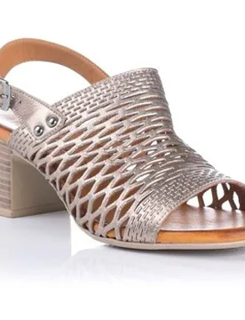 Keilabsatzsandalen Sandale Mit Absatz - Leder 39;41 - 48 Horas - FashionsVida