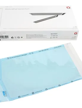 Sac D´autoclave 9x26 Cm 200 Unités Transparent One Size - Kruuse - FashionsVida