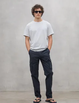 Pantalones cargo de hombre ethicargo de corte regular - Ecoalf - FashionsVida