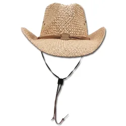 Strohhut mit Kinnband Default Title adult