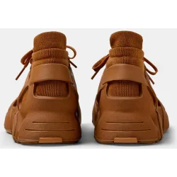 Zapatillas deportivas de hombre tossu lisas con calcetín interior
