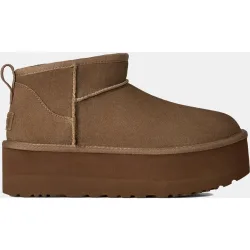 Botín plano forrada pelo classic ultra mini platform de mujer