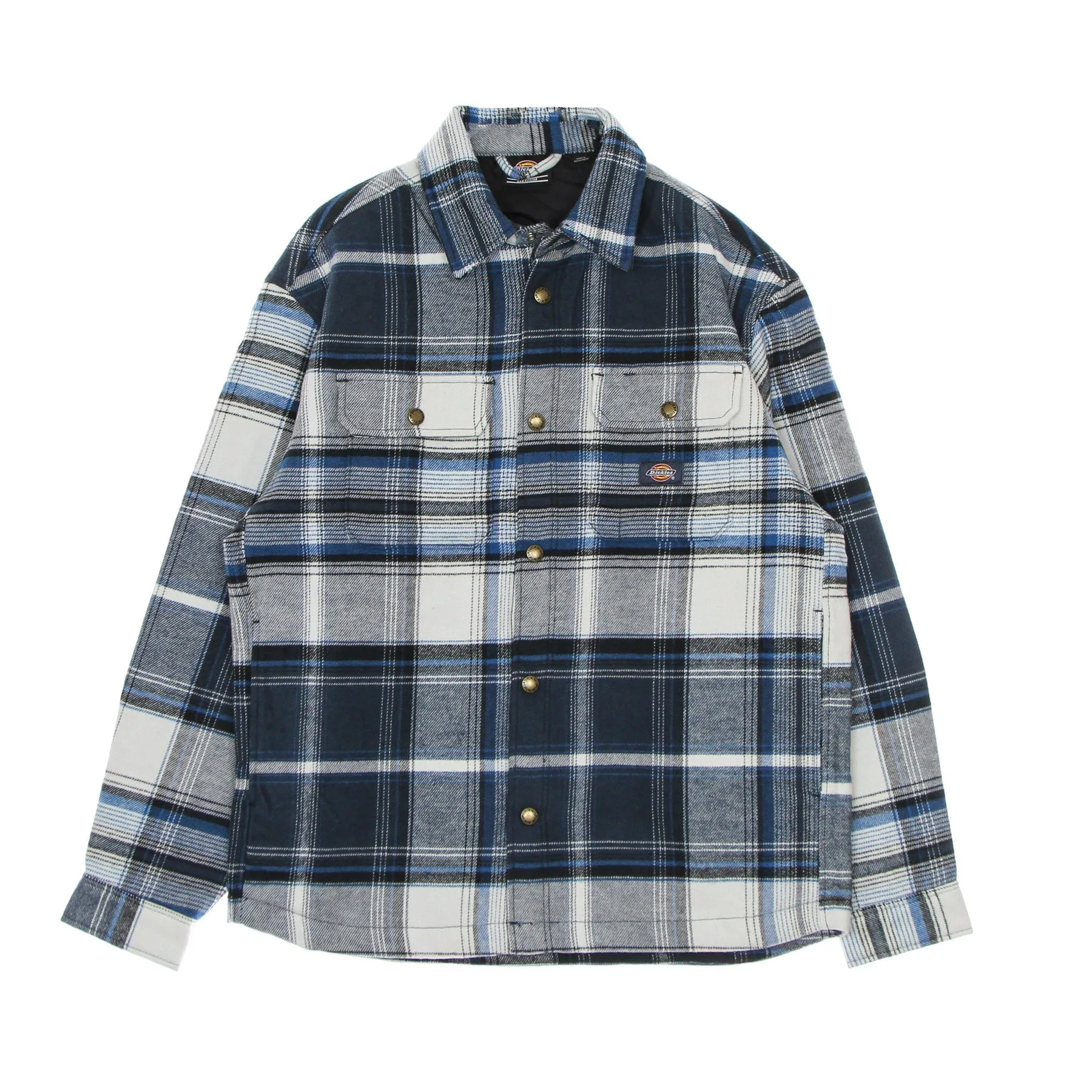 Camicia Imbottita Donna Pedro Bay Jacket Air Force Blue - Dickies - FashionsVida