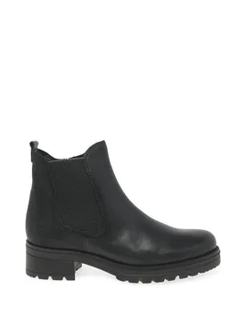 Women's 'Sallis' Ankle Boots in Black Size: 7.5 - Black - Size: 7.5 - Gabor - FashionsVida