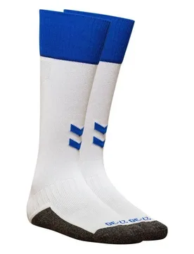 Socken Heim Kinder Odense Boldklub 2024/25 - Blanc - unisex - Size: 31/34 - Hummel - FashionsVida