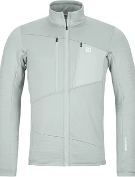 Polaire isolante et respirante Fleece Grid Jacket M Grey Ice für Herren aus Wolle Größe M Grau - Ortovox - FashionsVida
